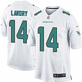 Nike Men & Women & Youth Dolphins #14 Jarvis Landry White Team Color Game Jersey,baseball caps,new era cap wholesale,wholesale hats